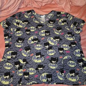DC Kids Superhero Pajama Top - Black and Yellow